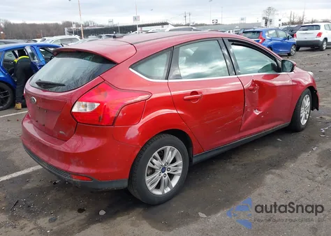 2012 Ford Focus Sel из США, поврежденный, VIN 1FAHP3M21CL479260